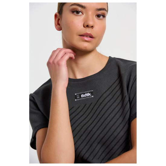 Bodytalk Γυναικεία κοντομάνικη μπλούζα Cropped